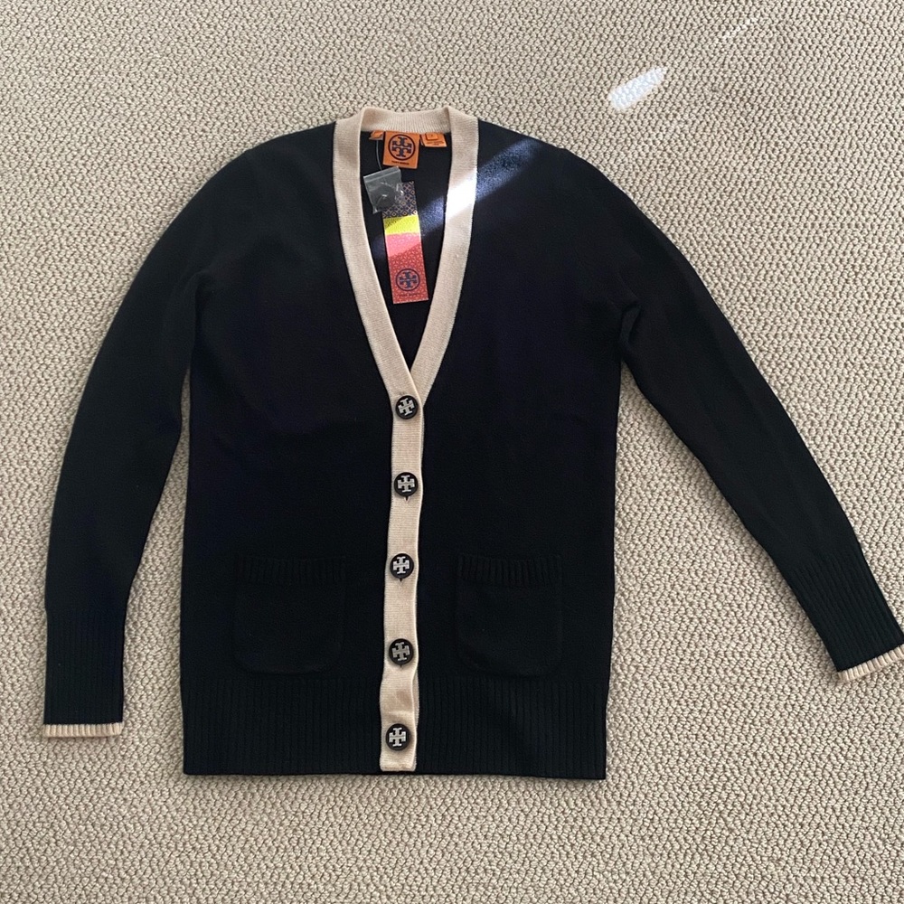 Tory Burch black cardigan